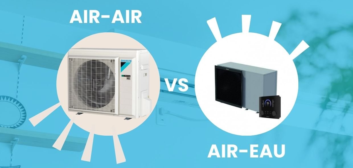 Comparaison pompe à chaleur air-eau vs air-air Clim Confort Lyon