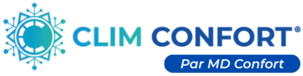 logo clim confort lyon par MD CONFORT